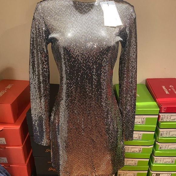 NWT|| 7 For All Mankind Sparkle Dress in size XS - Picture 10 of 10